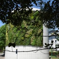 Giardino verticale. Autosilo del Buonconsiglio, Trento